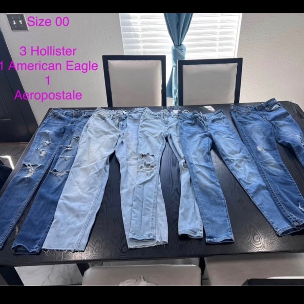 Cute bundle of 5 jeans